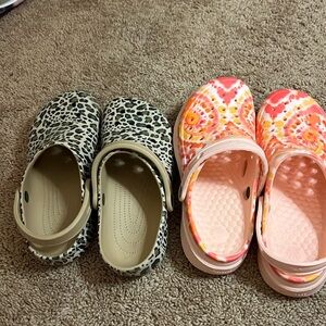 Fun, fake like croc sandals